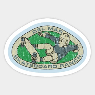 Del Mar Skateboard Ranch 1978 Sticker